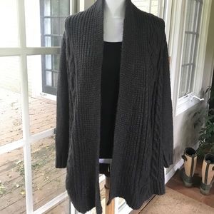 Open front cardigan